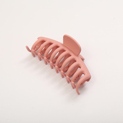 Black Matte Claw Hair Clips Korean Solid Hair Claws Large Ponytail Hair Claw 30g