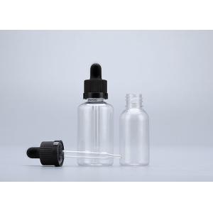 E Liquid 100% PET Plastic Dropper Bottles With Childproof Caps
