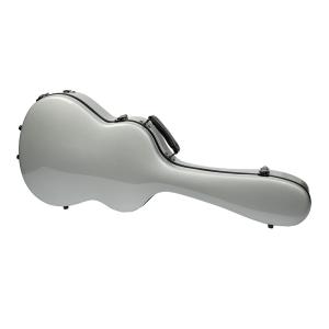 39 Inch Fiberglass Classical Guitar Case Silver