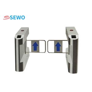 304 Stainless Steel Turnstile Gate 45people/min Pedestrian Turnstile Gate Access