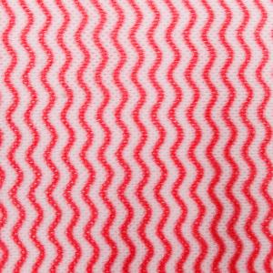 35gsm Wave Line Printed Viscose Polyester Spunlace