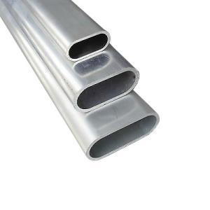 HO To H112 Temper Professional Oval Aluminum Pipe Without Scratches