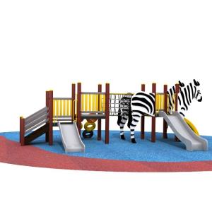 Preschool Kids Outdoor Playground Equipment , Children Play Equipment