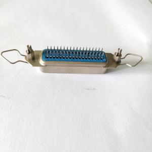 Centronic Straight Angle Receptacle 50 Pin Female PCB Connector with clips