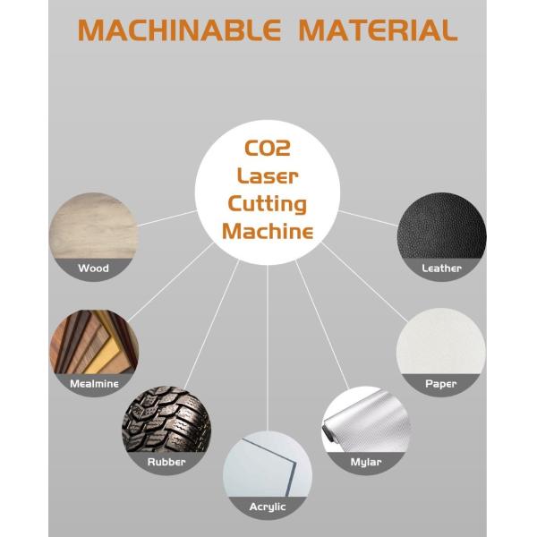 4030 Acrylic Laser Cutting Machine 30W Mini CO2 Hobby Laser Cutter