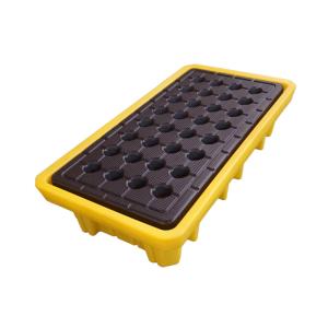 2 Drum Secondary Containment Poly Spill Containment Pallet 150 Litre For