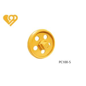 Casting ZG50Mn Steel Front Idler Assembly For Bulldozer