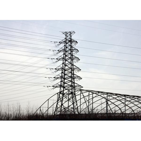 Buy 1000KV 4 Legged Steel Lattice Q235B Electric Power Tower at wholesale prices