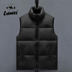 Winter Windproof Casual Stand Collar Mens Formal Utility Waistcoat Men Puffer