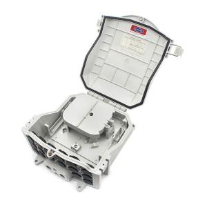 16F Grey Splitter Distribution Box Fiber Distribution Unit ABS OEM