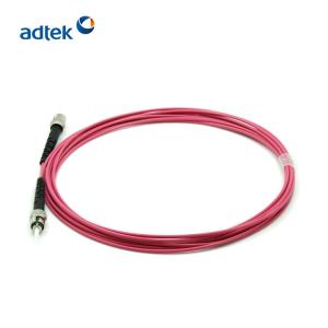ST-ST Simplex Fiber Optic Patch Cord 3.0mm OM4 Optical Jumper Cable 3M PVC/LSZH