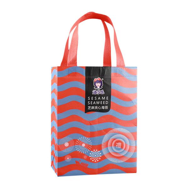 Buy Eco Friendly Tote Polypropylene Non Woven Biodegradable Bags Tear Resistant at wholesale prices