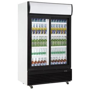 410L Capacity Beverage Cooler Refrigerator Digital Temperature Control,Sliding