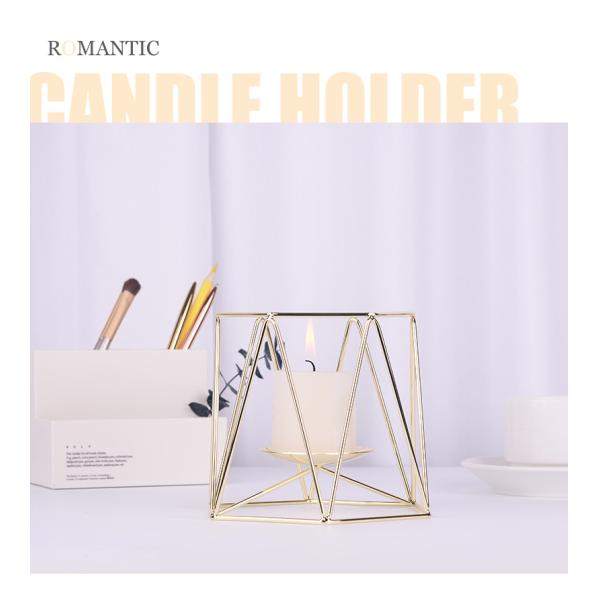 Hot Sale The New Candle Holder Luxury Wedding Candle Holder Stand Metal Candlestick