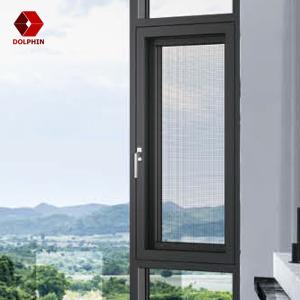 Commercial Aluminium Casement Windows , Double Glazed Tilt And Turn Windows