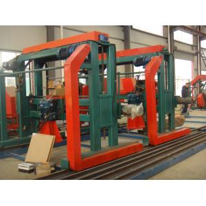 Double Blades Swing Blade Saw Mills For 6 Meters Flooring Material