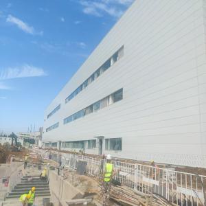 Modern Prefabricated Steel Structure Building With PU Sandwich Panel