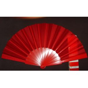 Solid Color Fabric Personalized Folding Hand Fans With Plastic Handle