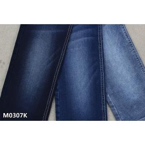 8.3 Oz Light Weight Fake Knitting Denim Fabric Super Soft Double Layer Jeans