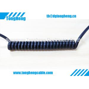 China High Recoiled Strength External Plate Machine TPU Coiled Cable on sale