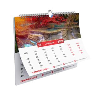 Personalised Business Wall Calendar Printing With Custom Your Design Accept
