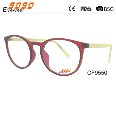 Oval fashion CP injection eyeglass frame best design optical glasses eyewear