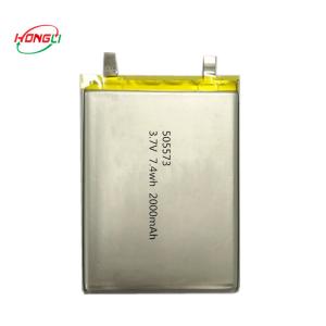 Quality Professional Lipo Polymer Battery 2000mAh Strict Inspected Full Chargerd for sale