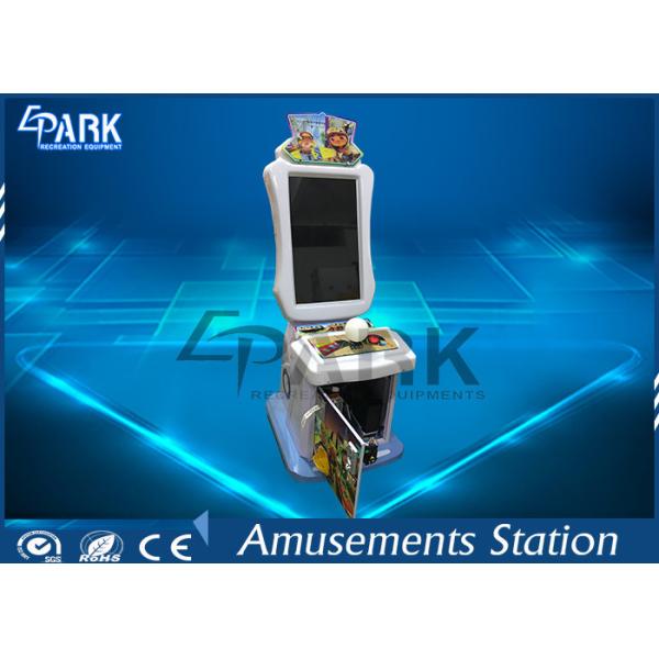 Indoor Kids Coin Pusher Game Machine / Hardware Parkour Equipment