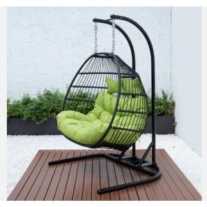 Customized Color Patio Gardening Furniture Set with Double Seater Hanging Swing