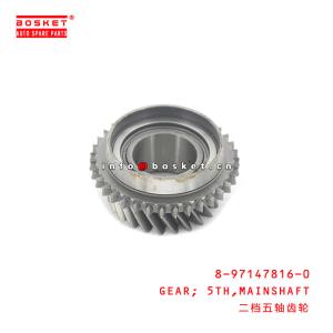 8-97147816-0 Mainshaft Fifth Gear 8971478160 Suitable for ISUZU JMC 4JB1