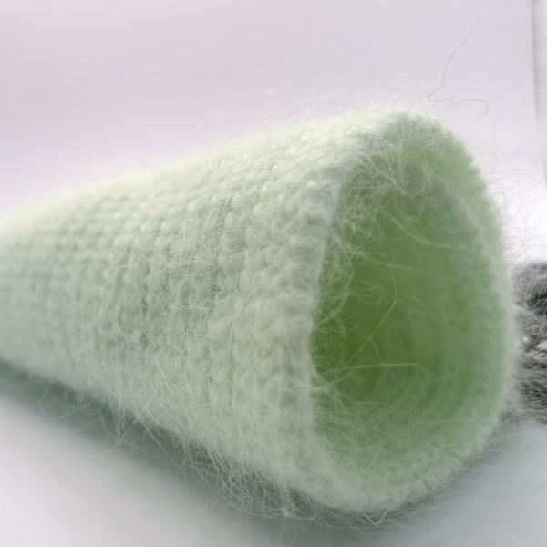 30% Mink Cashmaere Brushed Yarn Warm Rabbit Hand Knitting Yarn For Cardigan Scarf