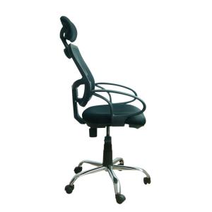 Quality Durable Adjustable Home Office Computer Chair With Headrest / Mesh Back for sale