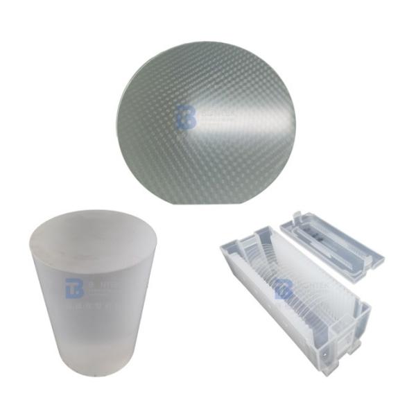 Buy 8 Inch 12 Inch JGS1 Fused Quartz Wafers For Optics Lasers And Semiconductors at wholesale prices