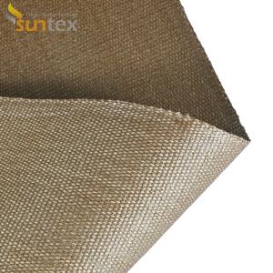 Vermiculite Coated Fiberglass Fabric High Strength High-temperature Resistance