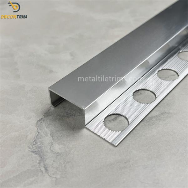 Stick On Tile Trim Porcelain Bullnose Tile Trim For Stairs Nosing Strips Steal Metal