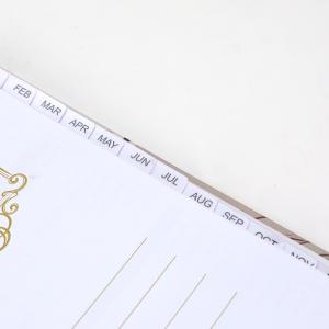 Custom Printed Notebook Planner Refill A5 Daily Monthly Planner Hard Cover