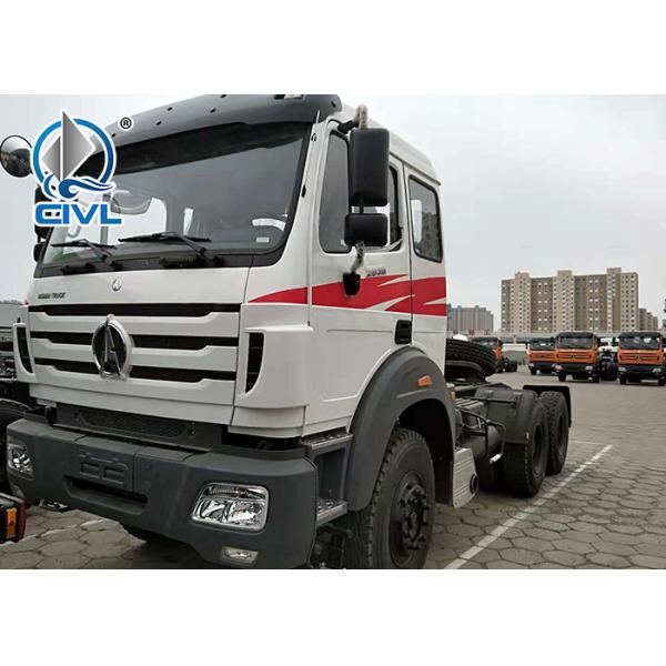 10 wheels Prime Mover Truck For Transporting , Beiben 6x4 tractor truck