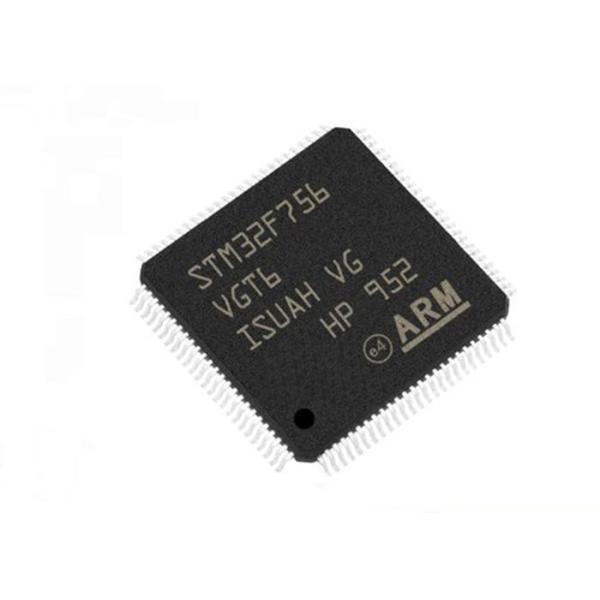 Quality STM32F756VGT6 Microcontroller MCU ARM Cortex-M7 32Bit Single Core LQFP100 216MHz for sale