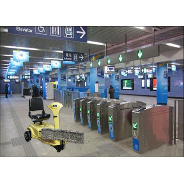 Buy Smooth Ground Ride On Floor Cleaning Machine In Metro Stations at wholesale prices