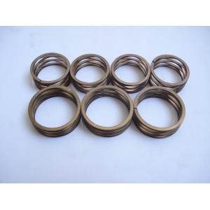 Multilayered Flat Wire Compression Spring Processing Stainless Steel Wave