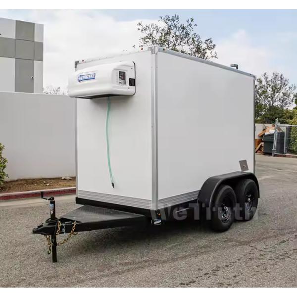 CIMC Small Movable Australian Standard Customized Mobile Cold Room Food Storage Cold Refrigerated Truck Trailer