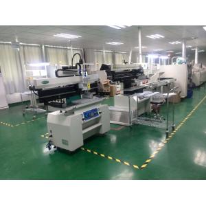 1.2 Meter SMT Semi Automatic Solder Paste Printer For LED Red glue 320*1300mm