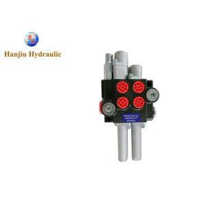 Hydraulic Control Valves 40 Liters Directional Manual Valves Monoblock Valves