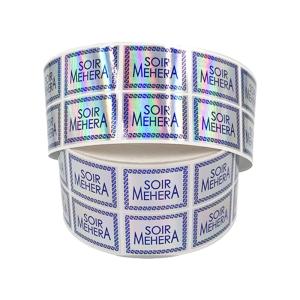 Laser 3D Holographic Authenticity Stickers , Genuine Secure Hologram Sticker
