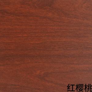 China High Glossy Wood Grain PVC Furniture Film Vinyl Laminate Customized on sale