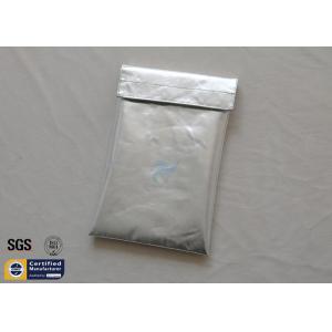 1022℉ Fireproof Document Bag 17X27CM Non Irritating Fiberglass Pouch Durable