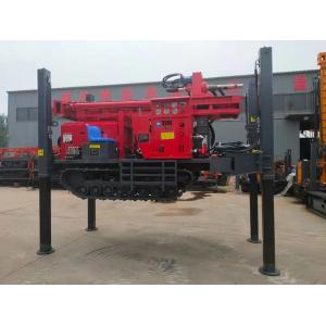 260m Percussive Pneumatic Drilling Rig Crawler Machine