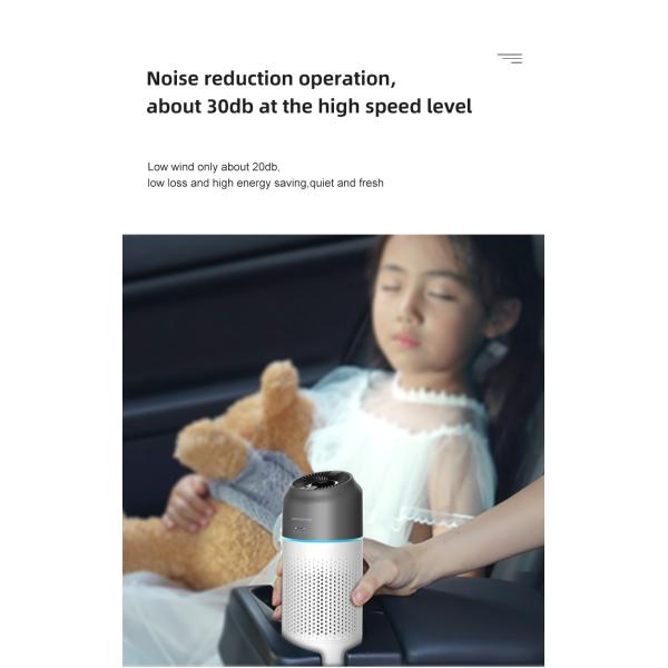 Air Purifier 2020 USB Portable Car Purifier Car Air Purifier App