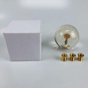 70mm Crystal Resin Shift Knob Real Flowers Dandelion Shift Knob