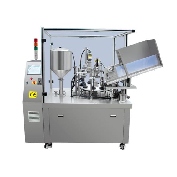 350kg Semi Automatic Tube Filling Machine Sealing 4.2kw Plastic Laminated